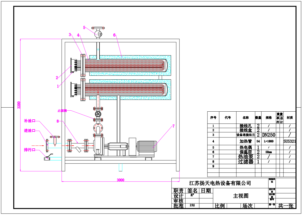 導熱油電加熱器2